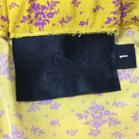 No. 6 Store 100% Silk Wide-Leg Pants Size 1 - Picture 5 of 10